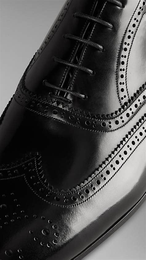 burberry wingtip brogues|Burberry Leather Wingtip Brogues, $750 .